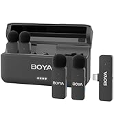 Amazon.co.jp: BOYA ピンマイク 2.4ghzワイヤレスマイク 瞬時接続